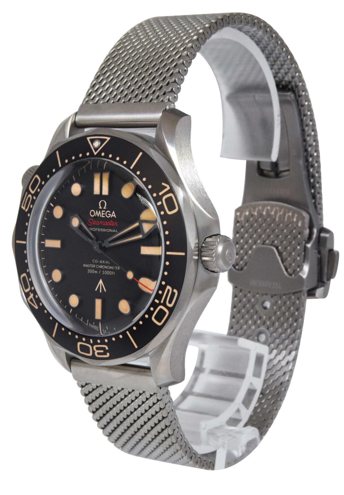 NEW Seamaster Diver 300m 007 Edition Titanium 42mm Watch B/P 210.90.42.20.01.001
