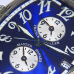 Franck Muller Master Banker Steel Blue Dial Mens Automatic Watch 5850 MB