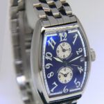 Franck Muller Master Banker Steel Blue Dial Mens Automatic Watch 5850 MB