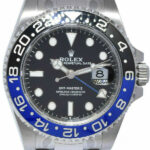 NEW Rolex GMT-Master II Black/Blue Mens Ceramic Oyster Steel B/P '22 126710