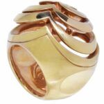 Chopard Anello Xtravaganza 18K Heart Ring Size 6 826979-5110