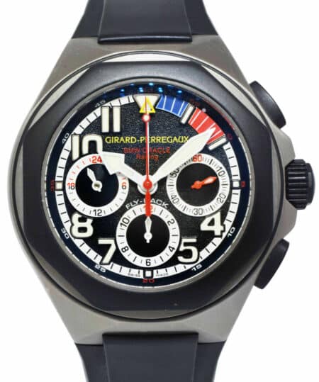 Girard Perregaux Laureato Flyback Chronograph BMW Oracle Racing 46mm Watch 80175