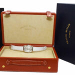 Franck Muller Curvex Retrograde 18K White Gold 32mm Manual Watch B/P 5850 RET