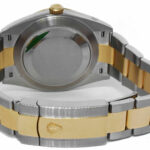 NEW Rolex Datejust 41 18k YG/Steel Wimbledon Dial Mens Watch BP '21 126303
