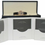 NEW A. Lange & Sohne Saxonia 18k Pink Gold Terra Brown Automatic Watch 380.042