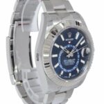 NEW Rolex Sky-Dweller 18k Gold/Steel Blue Dial 42mm Watch Box/Papers '23 326934