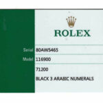 Rolex Air-King Steel Black Dial Mens 40mm Mens Watch Box/Papers '19 116900
