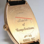 Franck Muller Curvex Platinum Rotor 18k Rose Gold Automatic Mens Watch 6850 SC