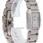 Patek Philippe Twenty-4 18k White Gold Diamond Ladies Quartz Watch 4908/200G-011
