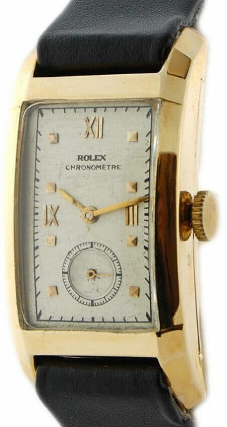 Rolex Chronometer 18K Yellow Gold Vintage Manual Watch 3059