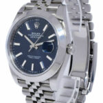NOS Rolex Datejust 41 Steel Blue Dial Jubilee Bracelet Mens Watch B/P '20 126300