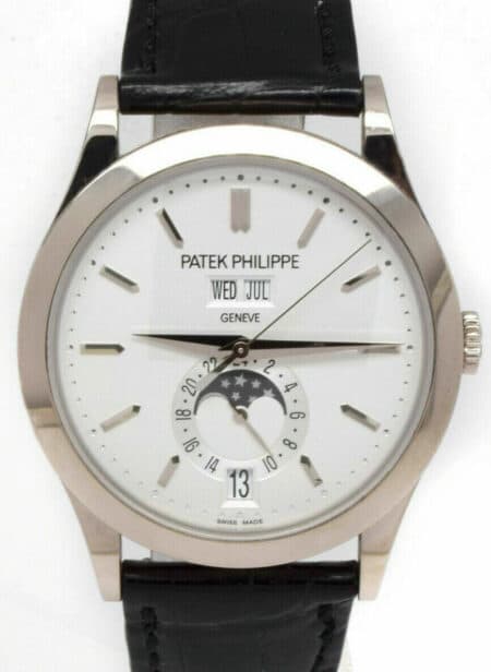 Patek Philippe 5396 18k White Gold Annual Calendar Watch Box/Papers 5396G