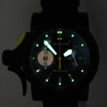 NOS Graham Chronofighter RAC Trigger Black Dial 46mm Watch B/P 2TRAB.B01A