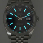 NOS Rolex Datejust 41mm Steel Blue Dial Mens Jubilee Watch B/P '20 126300
