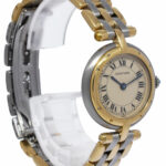 Cartier Panthere Vendome 3 Row 18k Gold/Steel Ladies 24mm Quartz Watch 1057920