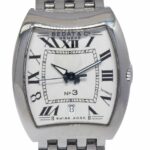 Bedat & Co. #3 Stainless Steel Silver Dial Ladies 27mm Automatic Watch/Box 314