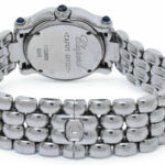 Chopard Happy Sport Steel & 5 Diamond White Dial Ladies 26mm Quartz Watch 8245