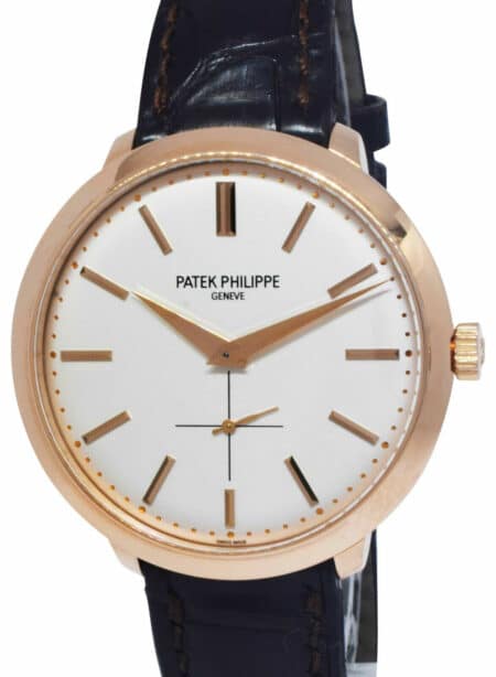 Patek Philippe Calatrava 5123 18k Rose Gold Mens 38mm Manual Watch 5123R