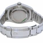 NEW Rolex Milgauss Steel Blue Dial Green Crystal Mens 40mm Watch B/P '23 116400