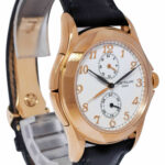 Patek Philippe 5134 Travel Time 18k Rose Gold Mens 37mm Manual Watch 5134r
