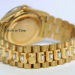 Rolex Day-Date President 18k Yellow Gold Diamond Dial/Bezel/Bracelet Watch 18038
