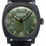 Panerai Radiomir PAM 997 Military Green Dial Ceramic 48mm Watch B/P '19 PAM00997