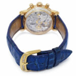 Franck Muller Round Chronograph 18k Yellow Gold & Diamond 34mm Watch 2865 NAD