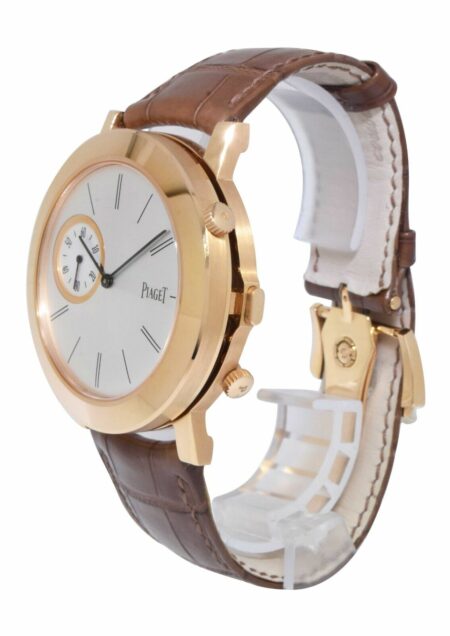 Piaget Altiplano Double Jeu XL 2 Cases 18 Rose Gold 43mm Manual Mens Watch