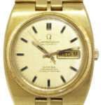 Omega Constellation Day-Date 18k Yellow Gold Mens 36mm Automatic Watch 168.045