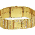 Piaget Ladies Polo 18k Yellow Gold Diamond Quartz Watch 8131 C 701