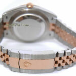 NOS Rolex Datejust 41 Steel / 18k RG Wimbledon Dial Watch Box/papers '21 126301