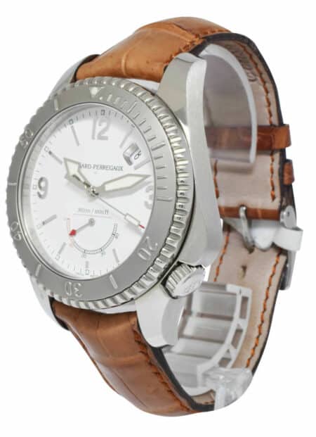 Girard Perregaux Sea Hawk II 42mm White Dial Stainless Automatic Watch B/B 49900