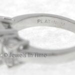Diamond Ring Emerald Cut 2.21 Platinum Size 5 GIA Certificate