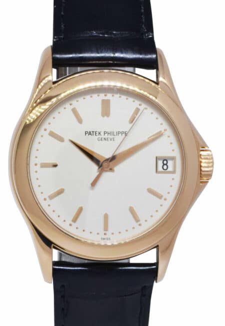 Patek Philippe Calatrava 5107 18k Rose Gold Mens 37mm Automatic Watch 5107R