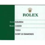 Rolex Datejust II Yellow Gold/Steel Ivory Diamond Mens 41mm Watch B/P '16 116333
