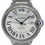 Cartier Ballon Bleu 42mm Steel Automatic Watch Box/Papers 2018 W69012Z4 3765