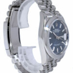 Rolex Datejust Steel Blue Dial Bracelet Mens 36mm Watch B/P '21 126200