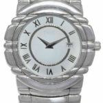Piaget Tanagra 18k White Gold 35mm White Roman Dial Quartz Watch 17041 M 401 D