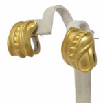 Kieselstein Cord 18k Yellow Gold Earrings With Pouch