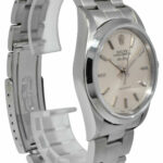 Rolex Air-King Precision Steel Silver Dial Mens 34mm Automatic Watch B/P T 14000
