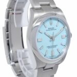 NEW Rolex Oyster Perpetual 36 Steel Turquoise Dial Watch B/P '22 126000