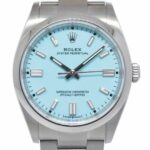 NEW Rolex Oyster Perpetual 36 Steel Turquoise Dial Watch B/P '22 126000