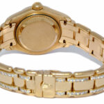 Rolex Datejust Pearlmaster 18k Yellow Gold Diamond MOP Ladies 29mm Watch 80298