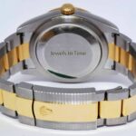 NOS Rolex Sky-Dweller Black Dial 18k Gold & Steel 42mm Watch B/P '21 326933