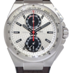 IWC Ingenieur Silberpfeil Silver Arrow Chronograph Steel Watch B/P '14 IW378505