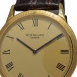 Patek Philippe Vintage Calatrava Automatic 18k Yellow Gold Mens Watch 3591J