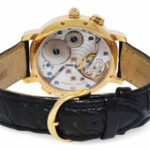 Maurice Lacroix Masterpiece Retrograde 18k YG Silver Dial Mens Watch/Box MP7018