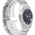 Cartier Panthere Cougar Steel Black Dial Ladies 33mm Quartz Watch 120000 R
