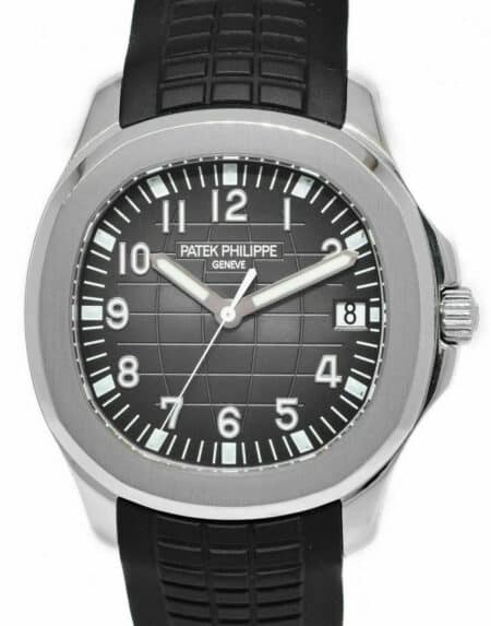Patek Philippe Jumbo Aquanaut 5167 Steel Rubber Mens Watch Archive Papers 5167A