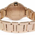 Cartier Ballon Bleu 36mm 18k Rose Gold Diamond Bezel Watch B/P WJBB0005 3003